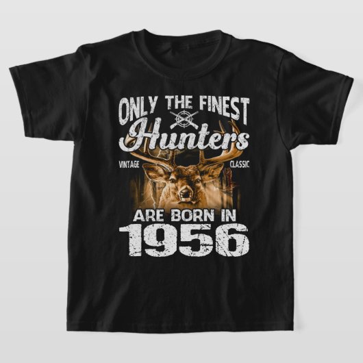 Nur die besten Jäger sind 1956 Geboren T-Shirt (Ablage )