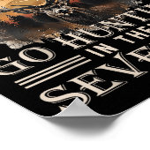 Nur die Besten können noch in ihrem Schlot jagen Poster (Ecke)