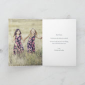 Nur die besten Mamas werden für Kindermädchen bewo Karte (Innenseite)