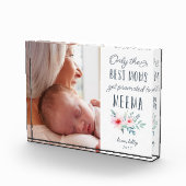 Nur die besten Mamas werden für Meema beworben Fotoblock (Rechts)