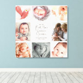 Nur die besten Mamas werden für Oma 8 Foto beworbe Leinwanddruck (Insitu (Holzboden))