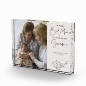 Nur die besten Mamas werden für Oma Blush beworben Fotoblock (Rechts)