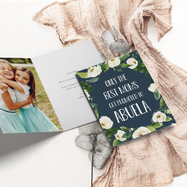 Nur die besten Mamas werden nach Abuela beworben Karte