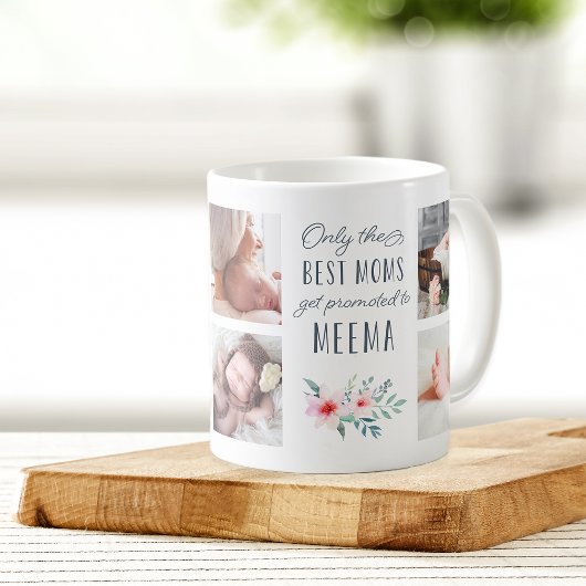 Nur die besten Mamas werden zum Meema Foto angebot Kaffeetasse