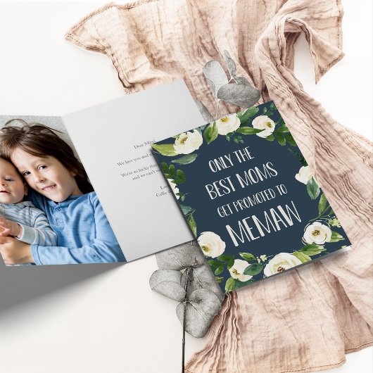 Nur die besten Mamas werden zum Memaw beworben Karte