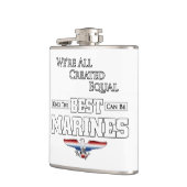 Nur die besten Marines Flachmann (Links)