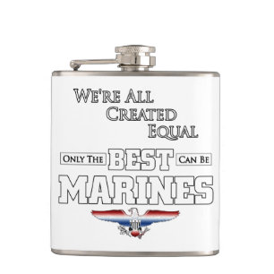Nur die besten Marines Flachmann