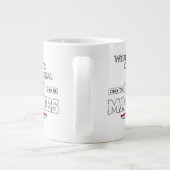 Nur die besten Marines Jumbo-Tasse (Rückseite)