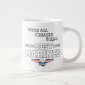 Nur die besten Marines Jumbo-Tasse (Rechts)