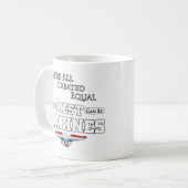 Nur die besten Marines Kaffeetasse (Vorderseite Links)