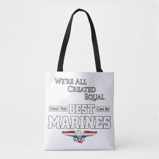 Nur die besten Marines Tasche (Vorderseite)