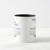 Nur die besten Marines Tasse (Zentrum)