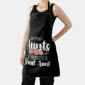 Nur die besten Tanten werden auf große Tante gewor Schürze (InSitu)