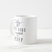 Nur die besten Väter erhalten gefördert Kaffeetasse (Vorderseite Links)