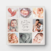 Nur die besten Vater erhalten Promotionen für Opa Fotoplatte (Vorderseite)