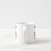 Nur die besten Vater werden an Großvater beworben Espressotasse (Rückseite)