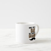 Nur die besten Vater werden an Großvater beworben Espressotasse (Vorderseite Rechts)