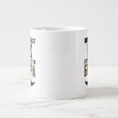 Nur die besten Vater werden an Großvater beworben Jumbo-Tasse (Vorderseite)