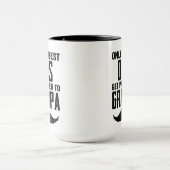Nur die besten Vater werden für den Opa-Kaffee bew Tasse (Zentrum)