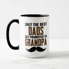 Nur die besten Vater werden für den Opa-Kaffee bew Tasse
