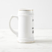 Nur die besten Vater werden für Großvater beworben Bierglas (Links)