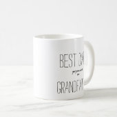 Nur die besten Väter werden zum Großvater beförder Kaffeetasse (VorderseiteRechts)