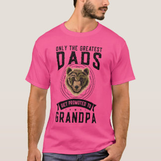 Nur die besten Väter werden zum Großvater Gra befö T-Shirt