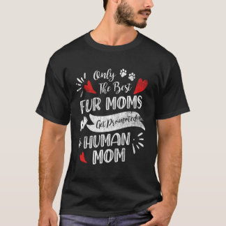 Nur die besten vier Mamas werden für HU-Mama werbe T-Shirt