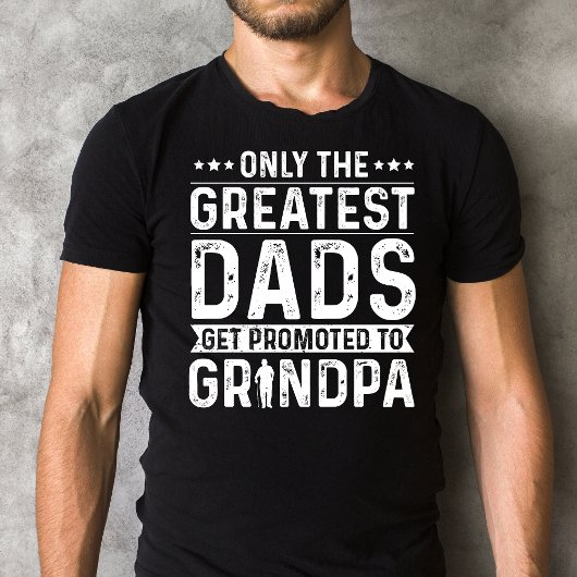 Nur die Beststen Vater werden an Großvater beworbe T-Shirt