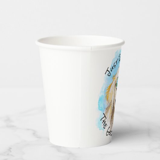 Nur die goldene Jahre in der sonnigen Pun-Rente zu Pappbecher (Rechts)