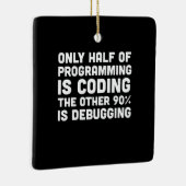 Nur die Hälfte der Programmierung ist Programmiere Keramikornament (Rechts)
