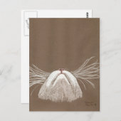 Nur die Katzen flüstern Postkarte (Vorne/Hinten)