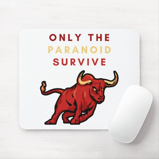 Nur die Paranoiden überleben Mousepad (Mit Mouse)