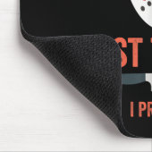 Nur die Spitze, ich verspreche es, lustiges Hallow Mousepad (Ecke)