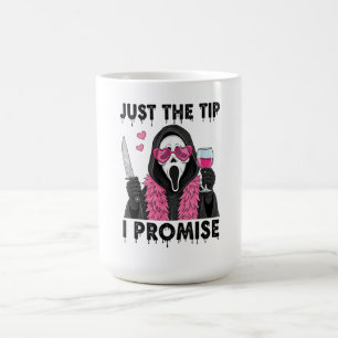 Nur die Spitze, ich verspreche Funny Horror Kaffeetasse