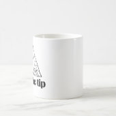 Nur die Spitze Kaffeetasse (Mittel)