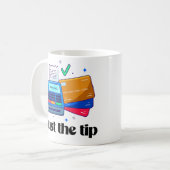 Nur die Spitze Kaffeetasse (Vorderseite Links)