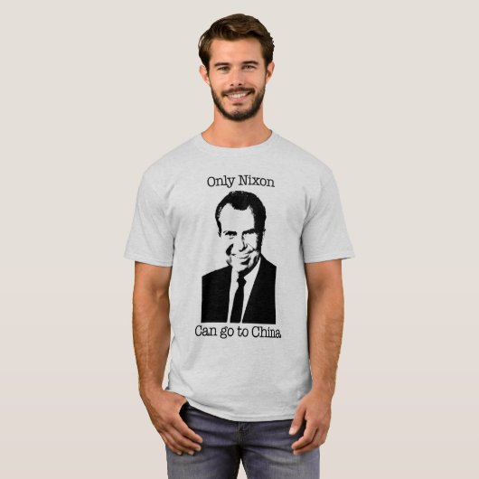 Nur die T Nixon-Männer T-Shirt (Vorne ganz)