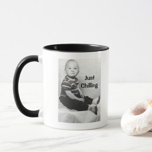 Nur die Tasse abkühlen (Mit Donut)