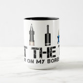 "NUR DIE TIPP" 15oz Tasse (Zentrum)