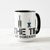 "NUR DIE TIPP" 15oz Tasse (VorderseiteRechts)