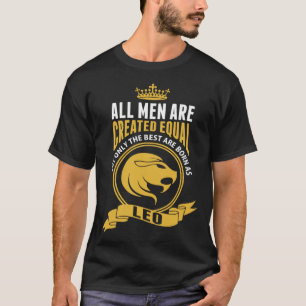 Nur die Trauzeuge sind als Leo Geboren T-Shirt
