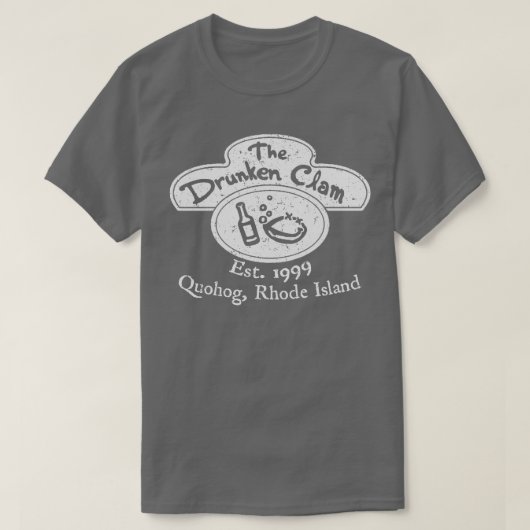 Nur Drunken Clam Front T-Shirt (Design vorne)