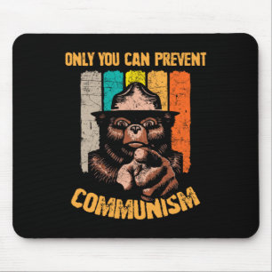Nur du kannst den Kommunismus verhindern, lustiger Mousepad