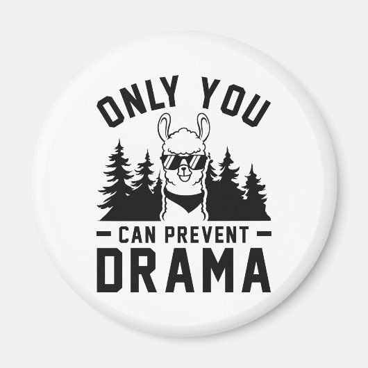 Nur du kannst Drama verhindern Magnet (Vorne)