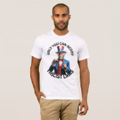 "Nur du kannst faschistischen Lügnern widerstehen" T-Shirt (Vorne ganz)