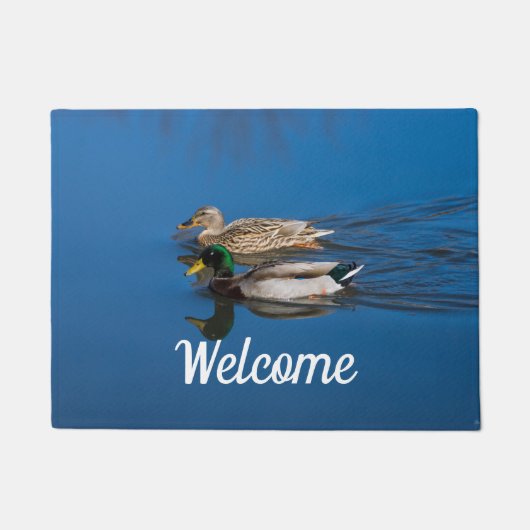 Nur du und ich Doormat Fußmatte (Vorderseite)
