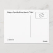 Nur Ducky! Postkarte (Rückseite)