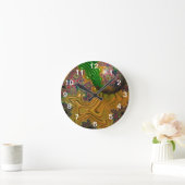 Nur durch die Uhr schwebend (Zuhause)