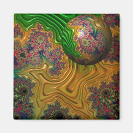 Nur durch Magnet schweben